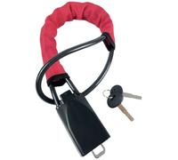 HP Autozubehör 10298 Lenkradschloss, Lenkradkralle für Auto, Diebstahlsicherung Auto, Diebstahlsicherungen vom Lenkrad bis zum Gurtschloss, Strapazierfähig,