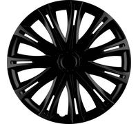 HP Autozubehör Radkappen R14 Schwarz 4St.
