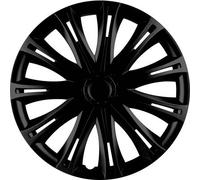 HP Autozubehör Radkappen R16 Schwarz 4St.