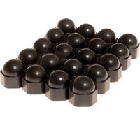HP Autozubehör Radschraubenkappe Passend für (Schraubengröße) 17mm Schwarz Kunststoff