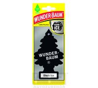 Wunderbaum Autoduft Lufterfrischer, Black Ice, Duftkarte