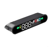 HpLive Auto HUD Head-up-Display für Tesla für Model 3 Elektronischer Tachometer Signal Getriebe Display mit Gangposition, Blinker, Fernlicht, Türöffnungserinnerung und Parkanzeige, 12V