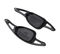 HpLive Lenkrad Schaltwippen, Lenkradwippe Verlängerung Für Cupra für Formentor Und Für Ateca Modelle 2021-2025, Passgenaues Interieur Upgrade(Black Carbon Style)