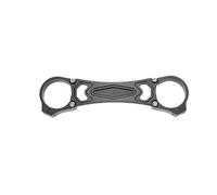 HPZPRPCEW Motorrad-Gabelstabilisator-Stoßdämpferhalterung Für Yamaha XMAX 300 125 250 400 X-MAX300 Modifiziertes Zubehör(SCHWARZ)