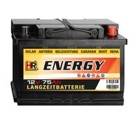 HR-ENERGY Batterie 12V 75Ah