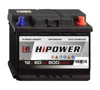 HR HiPower Autobatterie 12V 60Ah 600A ersetzt 46 55 63 65 75Ah