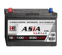 HR HiPower ASIA Autobatterie A100L 12V 100Ah