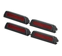 HR-imotion Kfz Türkantenschoner 4er Set mit Reflektor - aufsteckbar - Größe: 23x24x185mm (Made in Germany)