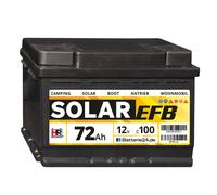 HR Solar EFB 12V 72Ah Versorgerbatterie (USt-befreit nach §12 Abs.3 Nr. 1 S.1 UStG)