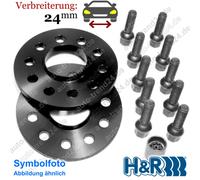 HR Spurverbreiterung (B55668-12) für Audi A6 C8 A7 A4 Allroad B9