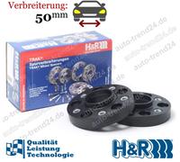 HR Spurverbreiterung schwarz DRA 50mm/Achse für VW Passat 362 Bj. 2010-2014
