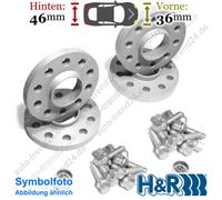 HR Spurverbreiterung VA 36mm & HA 46mm für Porsche Panamera 970 09-16