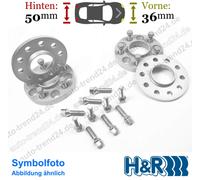 HR Spurverbreiterung VA 36mm & HA 50mm für Renault Megane CC EZ0/1 10-15