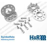 HR Spurverbreiterung vorne 20mm, hinten 45mm/Achse für BMW X3 F25 Bj. 2010-2017