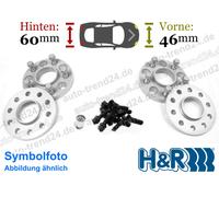 HR Spurverbreiterung vorne 46mm & hinten 60mm/Achse für Porsche 911 997 2004-12