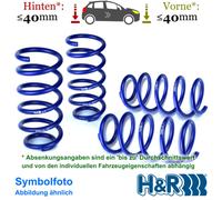 HR Tieferlegungsfedern 40mm für Opel Kadett E 39_, 49_, Bj. 1987-1991