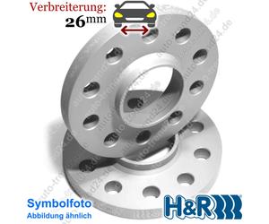 HR TRAK+ Spurverbreiterung DR 26mm/Achse für BMW 2er Coupé G42 G87 Bj. 2021-2025