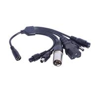 Hrtyvhin 5, 5 x 2, 1 mm Buchse auf 8016 Stecker und 5, 5 x 2, 5 mm 5521 Elektroroller Adapterkabel für sichere Ladeverbindung Ladeanschlüsse