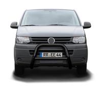 Schwarzer Black Personenschutzbügel inkl. EG Typengenehmigung Frontbügel NEU