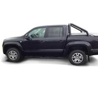 Trittbretter SCHWARZ 100mm VW Amarok (2010-) Schwellerrohre Flankenschutz