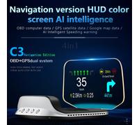 HUD Auto HUD Ersatz Tacho Bremse Test klar Fehler GPS Navigation