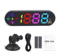 HUD Head-Up Display Auto mit Kompass Tacho | Geschwindigkeit, Kompassrichtung, klare Projektion, einfache Montage, universell einsetzbar