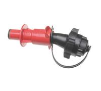 Sicherheitseinfüllsystem für Kraftstoffe schwarz/rot HÜNERSDORFF