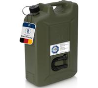 hünersdorff 802010 Kraftstoff-Kanister Profi 20L für Benzin, Diesel und andere G