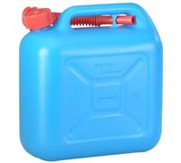 hünersdorff Kraftstoff-Kanister STANDARD 10l für Benzin, Diesel und andere Gefahrgüter, UN-Zulassung, made in Germany, Produktion, blau