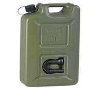 Hünersdorff Benzinkanister PROFI 20 Liter olivgrün 802000 made in Germany : 1 Stück