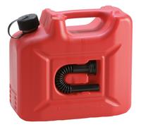 hünersdorff 801060 Kraftstoff-Kanister 10 l Kunststoff Schwarz, Rot