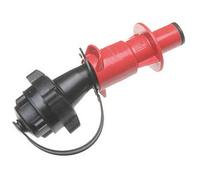 Sicherheitseinfüllsystem für Kraftstoffe schwarz/rot HÜNERSDORFF