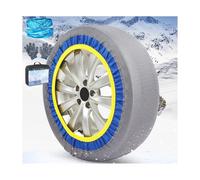 HUFIREHU Schneesocken Auto,Textile Schneeketten, for Leichte Lkws, Autos, Pickups, Passend for Reifenbreite 185-285 Mm, Notfall-Set for Winter-ReisezubehöR (2 StüCk)(245/70R17)