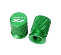 HUISI Passend for BMW F900XR F900 XR F 900XR 2020-2023 Motorrad CNC Aluminium Reifenventil Air Port Stem Abdeckkappen(Green)