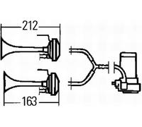 Hella | Fanfare | 3PB 003 001-651