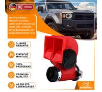 Hupe Horn für Auto 2 Klang 12V Kompressor Fanfare Druckluft LKW PKW Boot Caravan