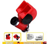 Hupe Horn für Auto 2 Klang 12V Kompressor Fanfare Druckluft LKW PKW Boot Caravan