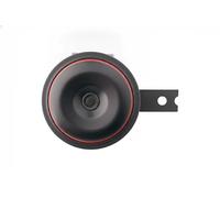 HELLA 3AM 922 000-971 Horn - S90 - 12V - 113dB(A) - Frequenzbereich: 350/415Hz - Gehäusefarbe: rot/s