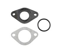 HURI 20mm Vergaser Ansaugkrümmerdichtungen Dichtung mit O-Ring für 50ccm 70ccm 90ccm 110ccm 125ccm Dirt Pitbike ATV 4 Wheeler Quad Roller Go Kart