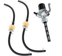 HURI Benzinhahn M16x1 & Benzinfilter Benzinschlauch für Simson S50 S51 S70 S53 S83 SR1 SR2 SR2E SR4-1 SR4-2 SR4-3 SR4-4