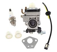 HURI Vergaser mit Benzinschlauch Benzinfilter Zündkerze für Demon RQ580, vidaXL 141550, 141003, 52ccm Motorsense