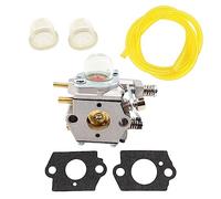 HURI Vergaser mit Dichtung Benzinschlauch für Emak Oleo Mac Efco Trimmer Motorsense Brushcutters Freischneider WT460 WT 460 Walbro Type Zubehör