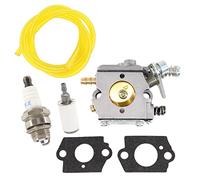 HURI Vergaser mit Dichtung Zündkerze für Echo SRM-200DB SRM-200DA GT-200 KE-200DA Walbro WA-59 WA-59-1 Echo Mantis Tillers SV-2A SV-2AE Ersetzt 12300005020