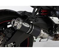 Hurric Auspuff Supersport Alu schwarz Honda CBF 600 CBF600 ab 2008