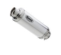 Hurric KOMPLETTANLAGE Schalldämpfer Supersport Aluminium poliert für KAWASAKI Ninja 650,Z650,Z650 RS