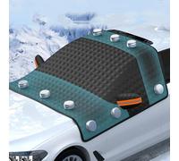 HWLHWTSN Scheibenabdeckung Auto Winter, für OPEL Corsa F 2019-2024 Ultra-Dick Frontscheibenabdeckung Winter Schutzabdeckung Schnee EIS Frost Staub, Auto Zubehör