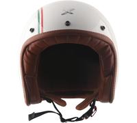 HXP RETRO JET ITALIA Jethelm weiss-grün-rot L