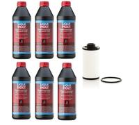 Hydraulikfiltersatz Mann-Filter H 6003z + 6 Liter Liqui Moly Automatikgetriebeöl