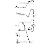 Hydraulikschlauch, Lenkung