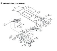 Motorradhebebühne Hebebühne rot 450kg hydraulisch Motorrad Werkstatt Bühne